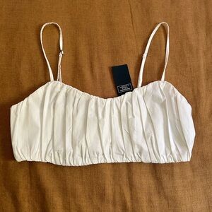 Abercrombie and Fitch ruched top